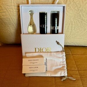 Dior Skincare Collection - Black, Gold, and White